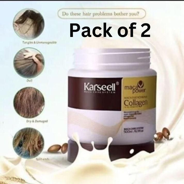 Karseell Collagen Hair Mask Pack of 2 100ml